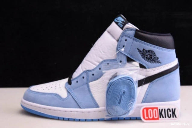 BLUE 1 WHITE HIGH BLACK UNIVERSITY 555088-134 JORDAN AIR RETRO 1210